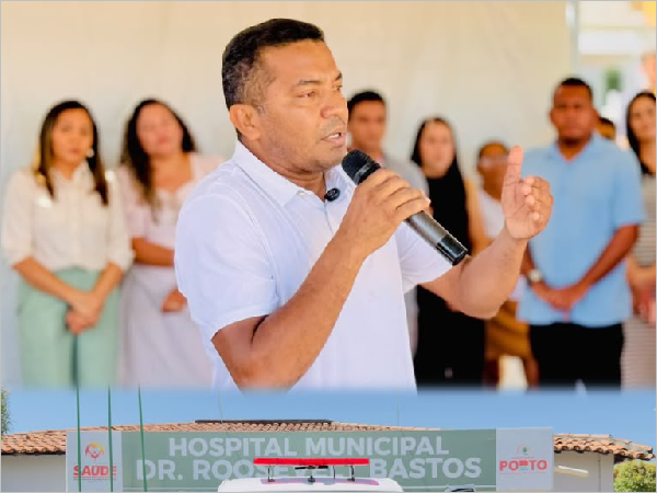Prefeitura de Porto entrega ambulância nova para o Hospital Municipal Roosevelt Bastos