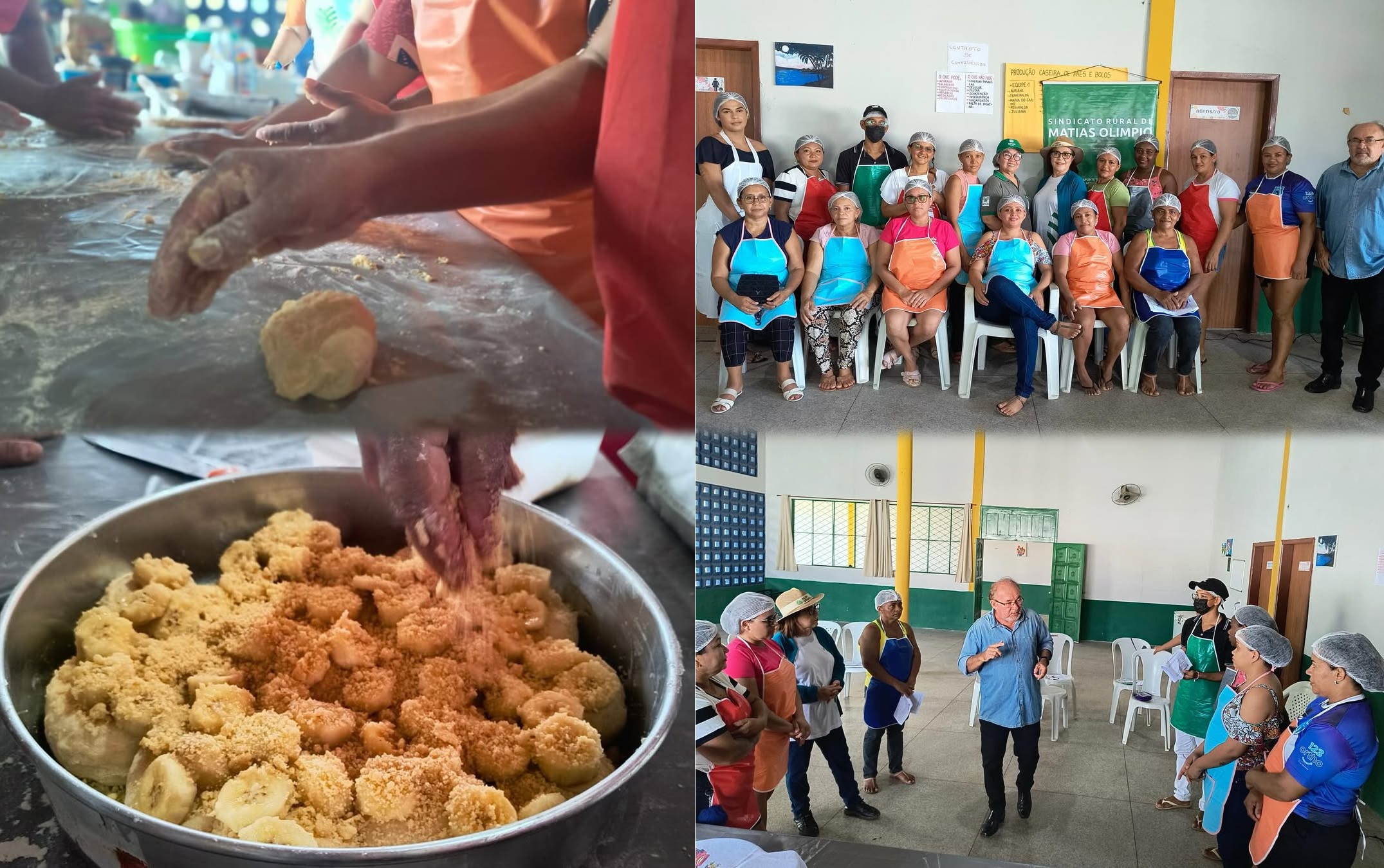Curso de Pães e Bolos Caseiros oferece qualificação profissional para moradores de Porto