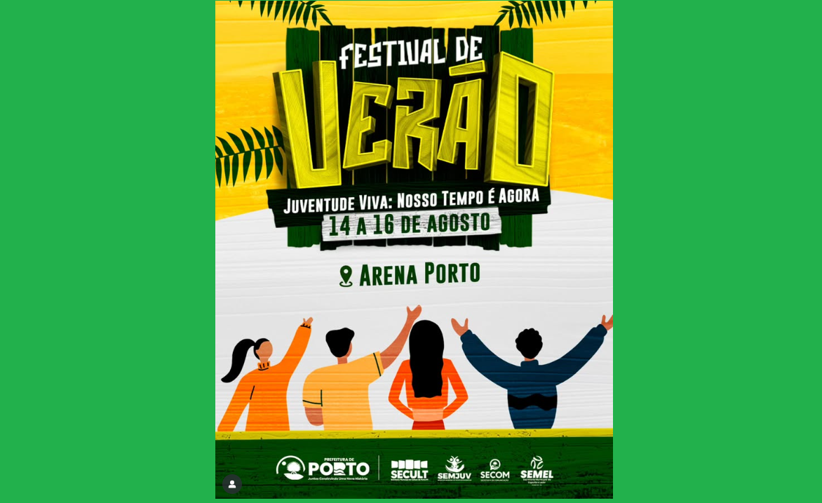 🎉 Festival de Verão 2025 🌞